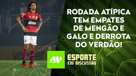 Flamengo, Atlético-MG e Palmeiras TROPEÇAM pelo Brasileirão! | ESPORTE EM DISCUSSÃO (07/10/21)