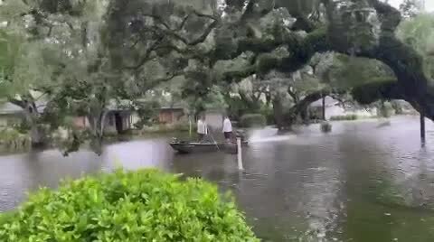 Beachpark neighborhood flooding in South Tampa