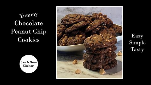 Yummy Chocolate Peanut Butter Chip Cookies Recipe