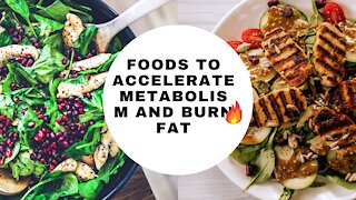 Foods that speed up metabolism