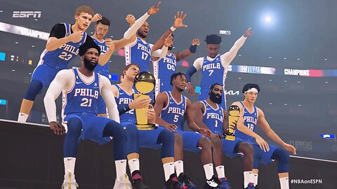 NBA 2K23 | Winning the 2022-2023 NBA Title with the Philadelphia 76ers