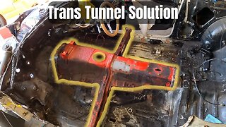 My 240sx Transmission Tunnel is Trashed!