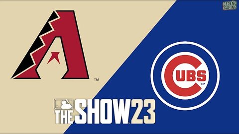 MLB The Show 23 Diamondbacks vs Cubs Gameplay PS5