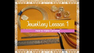 Jewellery Tutorial - How to make Earwires