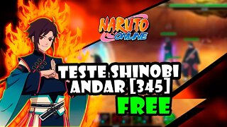 Naruto Online Teste Shinobi Andar [345] FREE #testeshinobi345 #testeshinobiandar345 #tomoyosanbruxao
