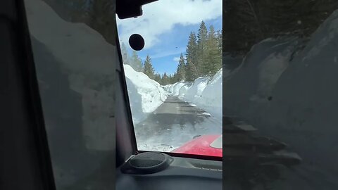 Mammoth Lakes, Buried in Snow!! #winter #snow #snowboarding #jeeplife #wintercamping #jeep