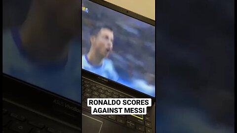 RONALDO SCORES AGAINST MESSI!!