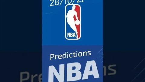 NBA BETTING TIPS FOR TODAY 28/10/22 #shorts