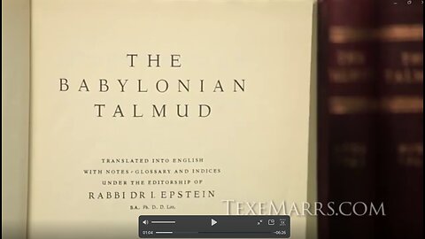 Jewish Babylonian TALMUD (synagogue of satan/ SATANISM) Hates The Lord Jesus Christ -