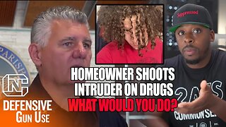 Armed Homeowner Shoots Intruder On Drugs, What Would You Do?