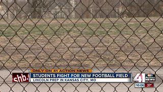 Lincoln Prep students push for new football field