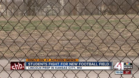 Lincoln Prep students push for new football field
