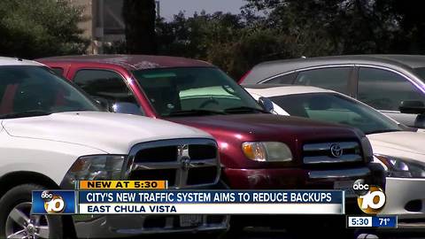 City to install new traffic system in E. Chula Vista