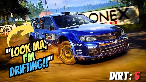 HERE WE GO AGAIN WITH THESE INSANE CHALLENGES! LEARNING HOW TO DRIFT! [DIRT 5] #racing #drifting