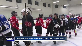 Hockey charity event raises money for local organizations