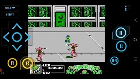 TMNT 3 Stage 8 NES Emulator Gameplay - Epic Boss Battle!