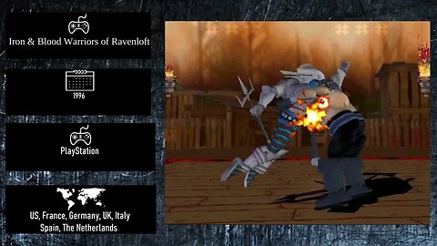 Console Fighting Games of 1996 -Iron & Blood Warriors of Ravenloft