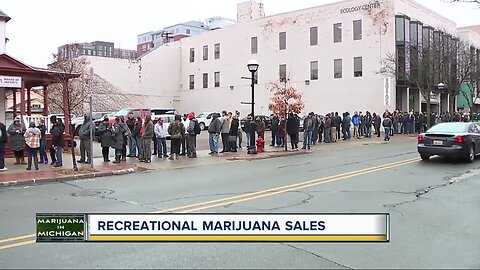 Recreational marijuana sales in Michigan