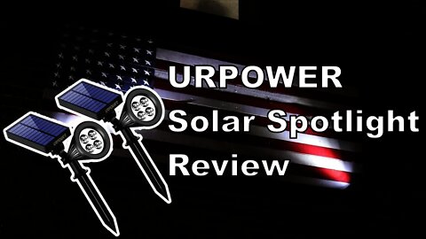 URPOWER Solor spotlights review
