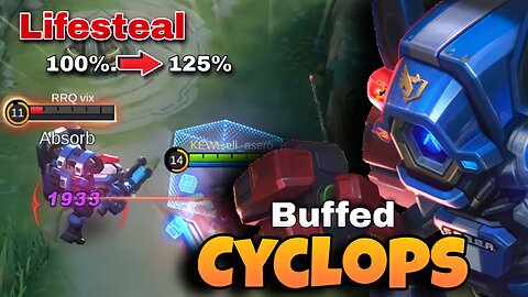 Early Access Cyclops Buffed Skill 2 Now 125% Lifesteal