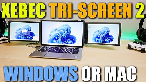 Xebec Tri-Screen 2 2022 Review: Easily Add Triple Monitor to Your Windows PC or MacBook Pro