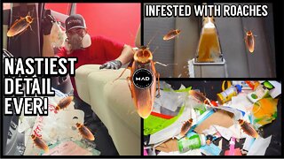 Super Cleaning The Nastiest ROACH Infested Repo SUV | Insane Satisfying Car Detailing Transformation