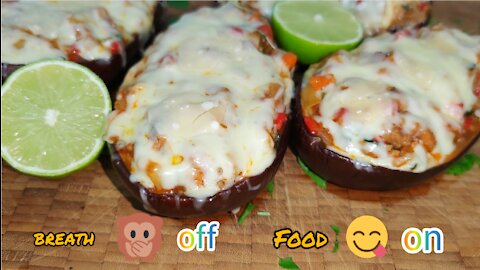 stuffed eggplant