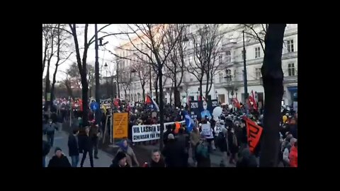 Vienna, Austria - The People Are Rising In Protest Against Mandates
