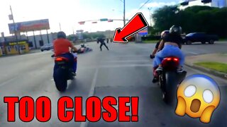 Motorcyclist Following Too Close! #shorts #motorcycle #biker #motovlog #bikers