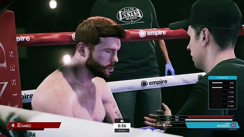 Undisputed Boxing Online Unranked Gameplay Ryan Rhodes vs Saul Canelo Alvarez (Spice Boy 2)