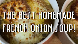The Best Homemade French Onion Soup