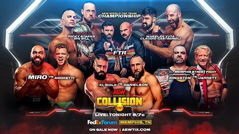 AEW Collision/Battle of the Belts 8 Oct 21st 2023 Watch Party/Review (with Guests)