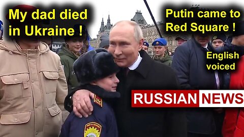 Putin went to Red Square to communicate with volunteers! Russia, Ukraine