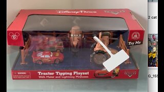Disney Parks Cars Tractor Tipping Playset #shorts