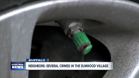 Neighbors: Number of crimes happening in Elmwood Village