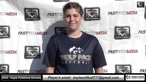 2025 Kayla Fullalove Silveira 3.87 GPA, 1st Base, 3rd Base & OF Softball Recruiting Skills Video
