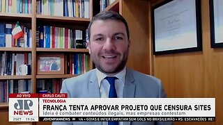 França tenta aprovar projeto que censura sites; Carlo Cauti analisa