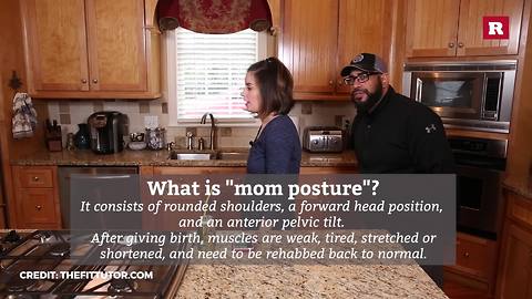 "Mom posture" with Elissa the Mom | Rare Life