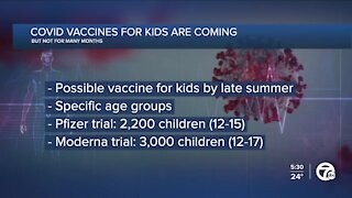 Ask Dr. Nandi: COVID vaccines for kids are coming, but not for many months