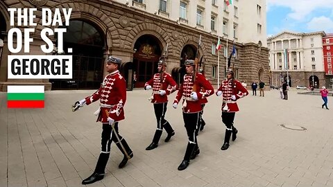 Celebrating the Day of St. George in Bulgaria #bulgaria #sofia #stgeorgesday #militaryparade #4k