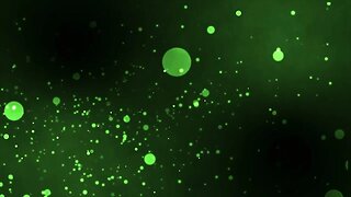 Green Sci fi Particles Background Backdrop Motion Graphics 4K 30fps Copyright Free