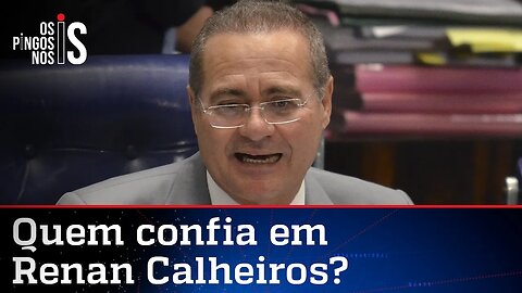 CPI da Politicagem é instalada com Renan Calheiros como relator