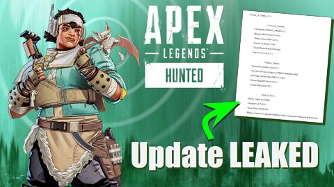 LEAKED Patch Notes - Season 14 Apex Legends Hunted