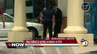 Man killed in accident at CVS in Pacific Beach