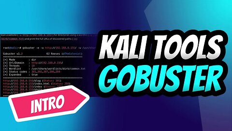 GoBuster for Ultimate Kali Linux Reconnaissance