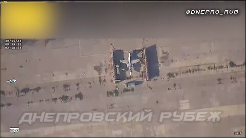 Russian Kamikaze Drone Destroys Ukrainian Warplane