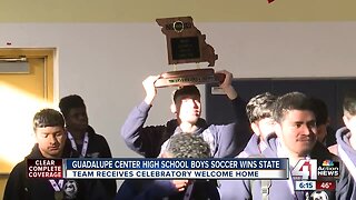 Guadalupe Centers High School soccer team wins state championship