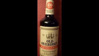 Whiskey Review: #160 Old Overholt Bottled In Bond Rye Whiskey