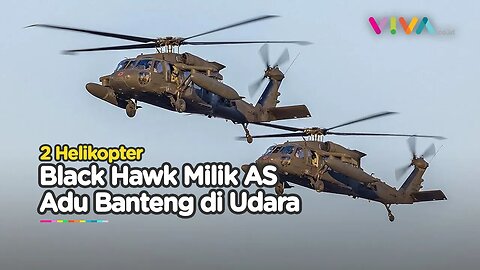 2 Helikopter Militer AS Jatuh Usai Adu Banteng di Udara