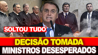 BOMBA !! DECISÃO TOMADA ACABA COM O STF !! BOLSONARO ROMPE O SILENCIO E SOLTA TUDO !!!